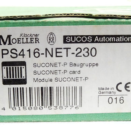 Klöckner Moeller PS416-NET-230 SUCONET-P Baugruppe / Neu OVP