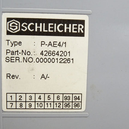 Schleicher P-AE4/1 42664201 / Neuwertig