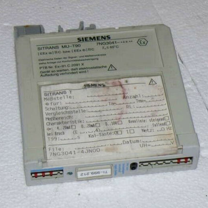 Siemens Sitrans MU-T90 / 7NG3041-4JN00 / 7NG30414JN00 / Messwandler Messumformer