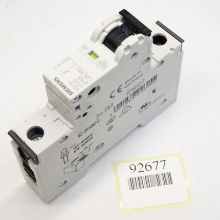 Siemens Leitungsschutzschalter 5SY6110-7 5SY61 MCB C10