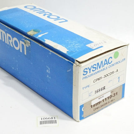 Omron CPM1-30CDR-A SYSMAC Speicherprogrammierbare Steuerung / Neu OVP