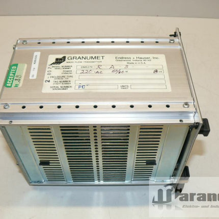 ENDRESS & HAUSER DME-270 / DME270-R-A-3 220V H&R Granumet