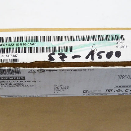 Siemens S7-1500 6ES7522-1BH10-0AA0 6ES7 522-1BH10-0AA0 / Neu OVP