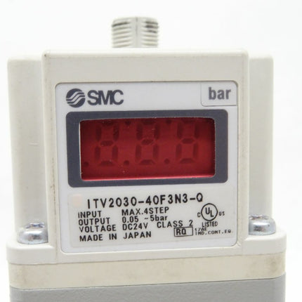 SMC ITV2030-40F3N3-Q Regulator Pneumatikregler