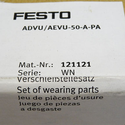 Festo Verschleißteile 121121 ADVU / AEVU-50-A-PA  / Neu OVP