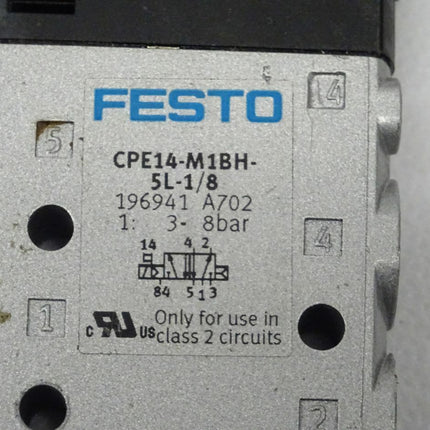 Festo 196941 Magnetventil CPE14-M1BH-5L-1/8 / 3 - 8bar