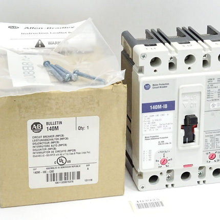 Allen-Bradley Leistungsschalter 140M-I8E-C80 / Neu OVP