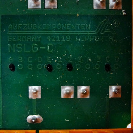 Aufzugkomponenten NSLG-C 12V BV48N0102 / OVP