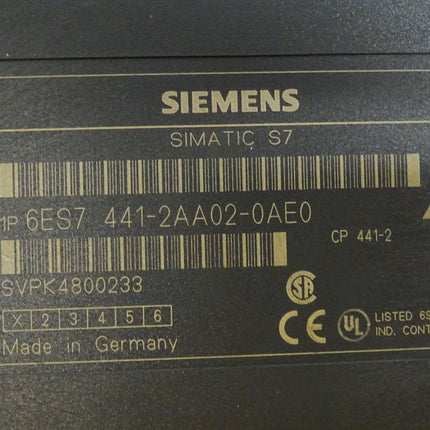 Siemens 6ES7441-2AA02-0AE0 / 6ES7 441-2AA02-0AE0