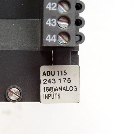 AEG ADU115 16(8) Analog Inputs ADU 115 243175