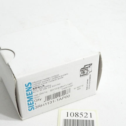 Siemens Hilfsschütz 3RH1131-1AP00 / Neu OVP