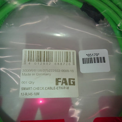 FAG 3000R/0108/075222922-0000-10 / SMART-CHECK.CABLE-ETH-P-M12-RJ45-10M