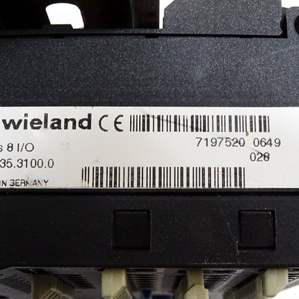 Wieland ricos BC-DP 83.030.0000.0 +  8 I/O 83.035.3100.0