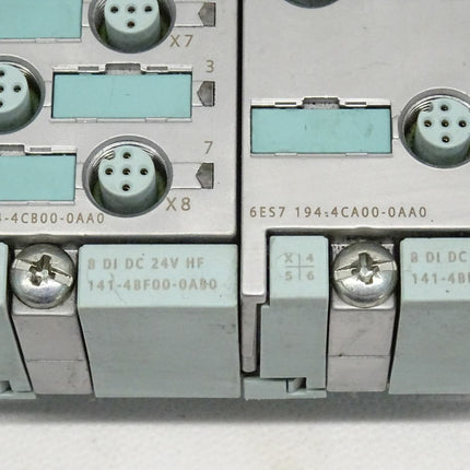 Siemens 6ES7194-4CB00-0AA0 + 6ES7141-4BF00-0AB0 + 6ES7194-4CA00-0AA0 Modul