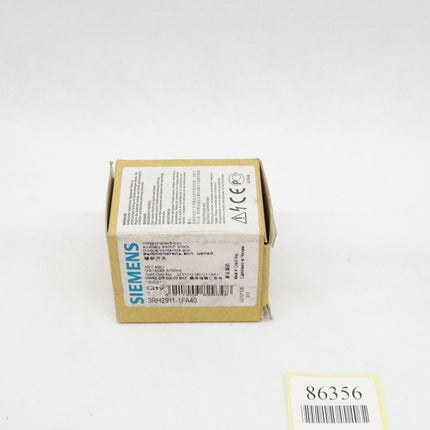 Siemens Hilfsschalterblock 3RH2911-1FA40 / Neu OVP