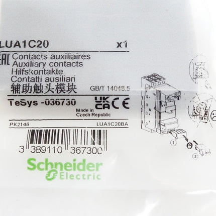 Schneider Hilfskontakte LUA1C20 / Neu OVP