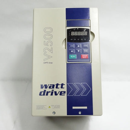 Watt Drive V2500 OPTI-Line V2500-0075TEW1 7.5kW Frequenzumrichter / Neuwertig OVP