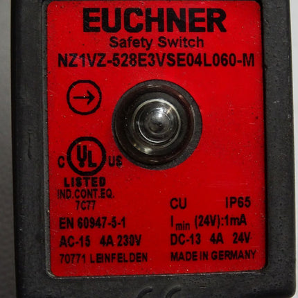 Euchner NZ1VZ-528E3VSE04L060-M Safety Switch