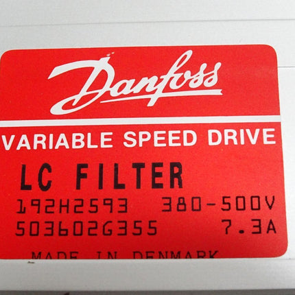 Danfoss Variable Speed Drive LC Filter 192H2593 / Neuwertig