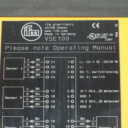 IFM VSE100 Diagnosegerät VSE 100