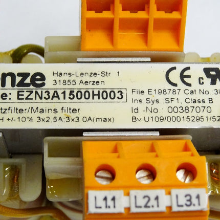 Lenze EZN3A1500H003 Netzfilter