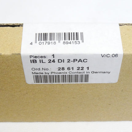 Phoenix Contact 2861221 IB IL 24 DI 2-PAC Digitalmodul / Neu OVP versiegelt