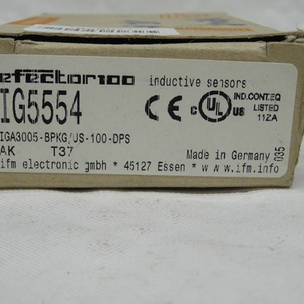 IFM Electric IG5554 efector 100 induktiver Sensor neu-OVP