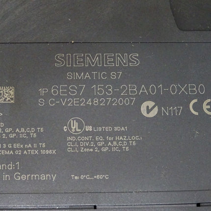 Siemens IM153-2 6ES7153-2BA01-0XB0 6ES7 153-2BA01-0XB0 Neu