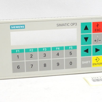 Siemens Front OP3 Panel 6AV3503-1DB10 leichte Kratzer runde Ecke