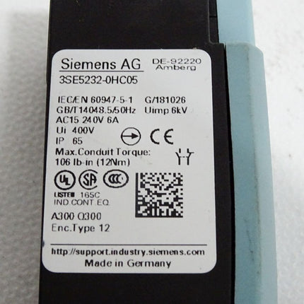 Siemens 3SE5232-0HC05 Positionsschalter