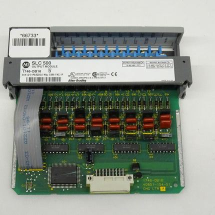 Allen-Bradley SLC 500 / 1746-OB16 Output Module Ser. D