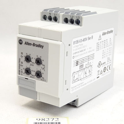 Allen-Bradley 813S-V3-400V Ser.B Voltage Relay / Neu