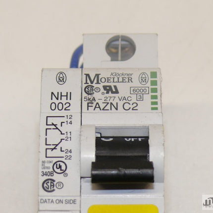 Klöckner Moeller FAZN C2 NHI002 5ka-277 VAC