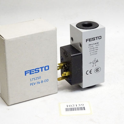 Festo Druckschalter 175250 PEV-1/4-B-OD / Neu OVP