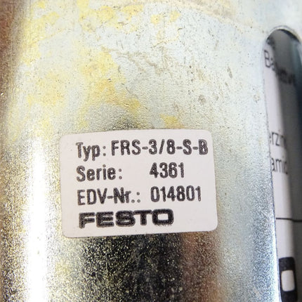 Festo 14801 FRS-3/8-S-B Metallschutzhülle / Neu