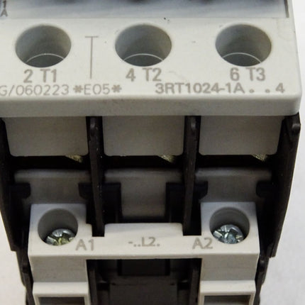 Siemens Leistungsschütz 3RT1024-1AL24 + Hilfsschalterblock 3RH1921-1HA22