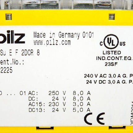 Pilz Elektronikmodul PSSu E F 2DOR 8 312225