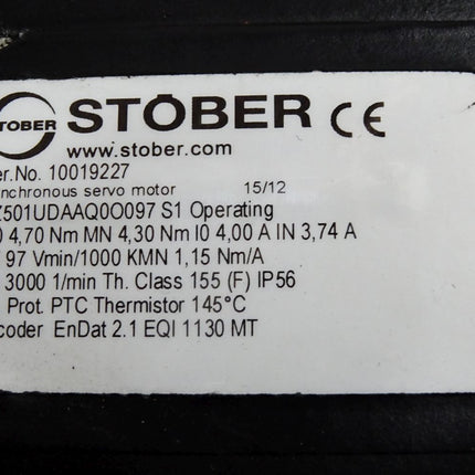 Stöber Servomotor EZ501UDAAQ0O097 3000/min