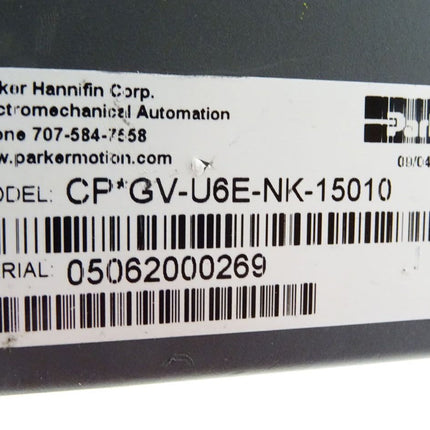 Parker Gemini Servo CP*GV-U6E-NK-15010