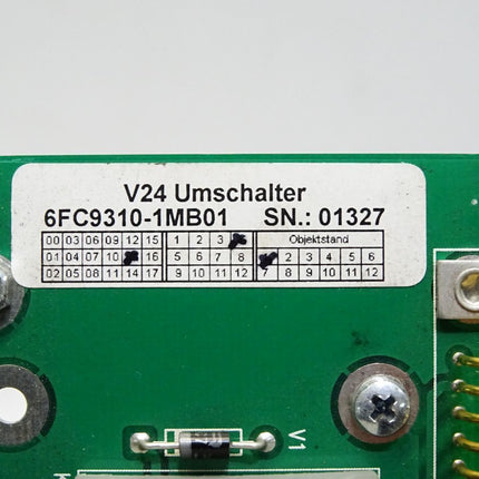 Siemens V24 Umschalter 6FC9310-1MB01