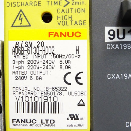 Fanuc Servo Amplifier Module A06B-6130-H002