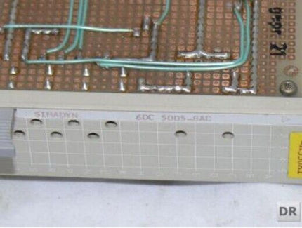 SIEMENS 6DC5005-8AC Simadyn / 6DC5005-8AC / E-Stand: 01