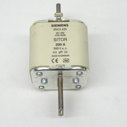 Siemens 3NC2425 200A Sicherungseinsatz 500V