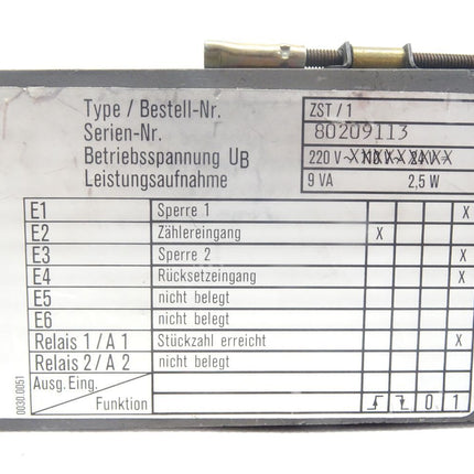 Raster Elektronik ZST/1