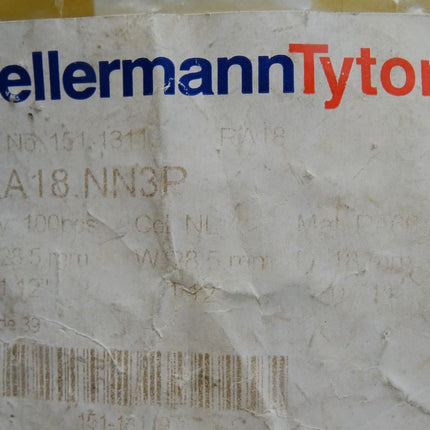 Hellermann Tyton Befestigungsclip Befestigungssockel 151-13119 RA18.NN3P / Inhalt : 100 Stück / Neu OVP