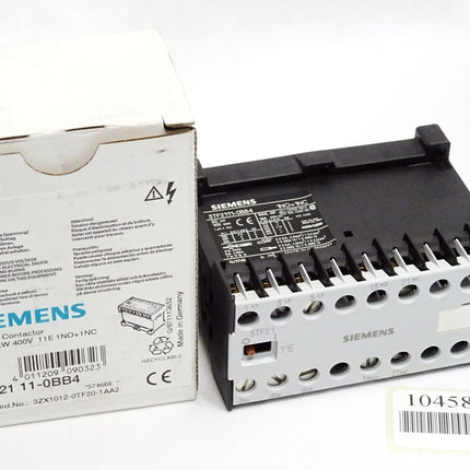 Siemens Schütz 3TF2111-0BB4 / Neu OVP