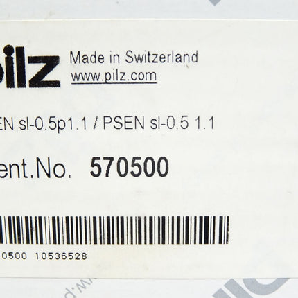 Pilz (570500) PSEN sI-0.5p 1.1 (570510) + PSEN sI-0.5 1.1 (570520) / Neu OVP