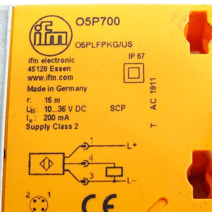 Ifm O5P700 O5PLFPKG/US Laser-Reflexlichtschranke