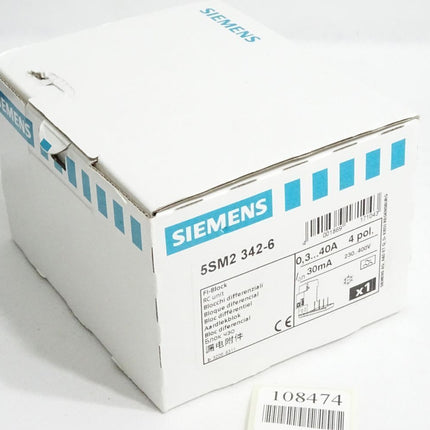 Siemens FI-Block 5SM2342-6 / Neu OVP