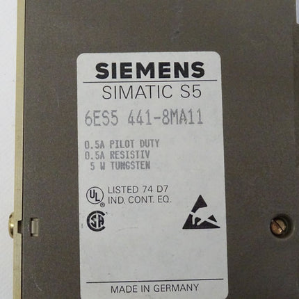 Siemens 6ES5441-8MA11 Digitalausgabe Modul 6ES5 441-8MA11 E:04